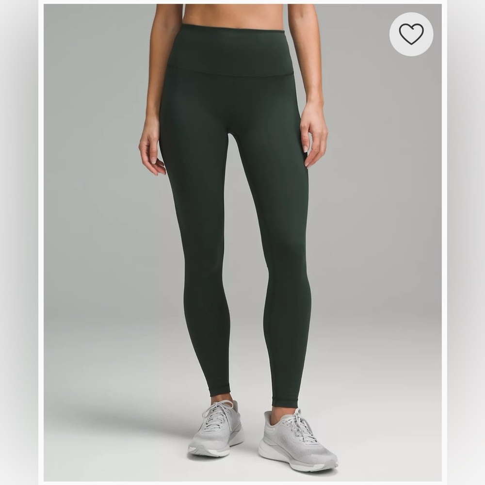 Lululemon Wunder Train HR Leggings 28” - Legacy Green